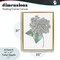 Stupell Industries White Hydrangea Sketch Blossom Floating Frame, design by Cecilia Battaini